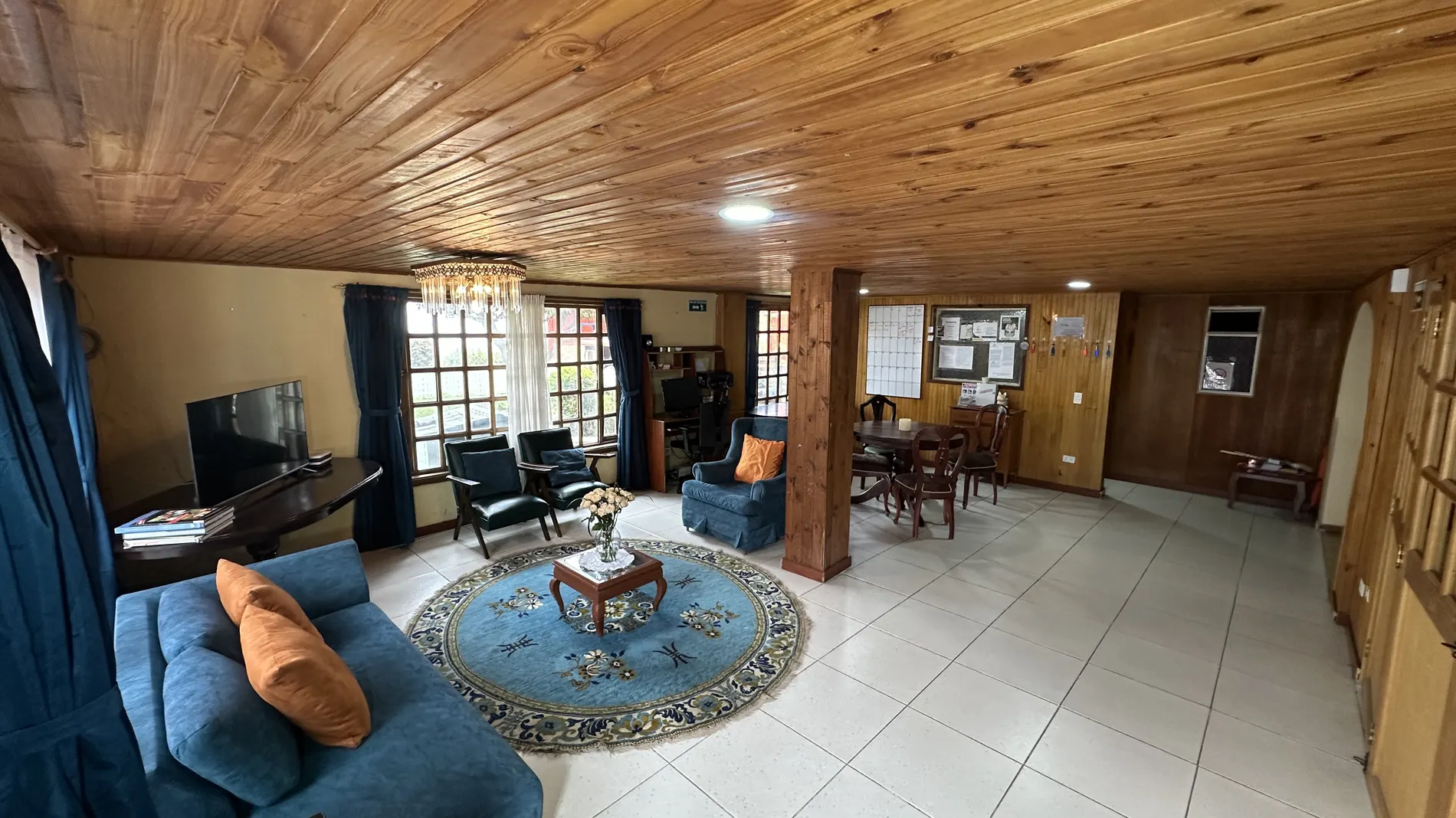 Sala común del hostal